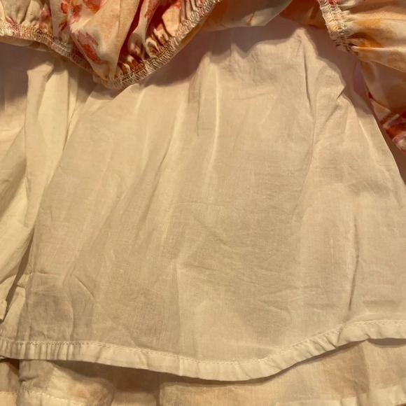 Abercrombie and Fitch Tiered Abstract Floral Mini Skirt Size Large - Picture 5 of 5